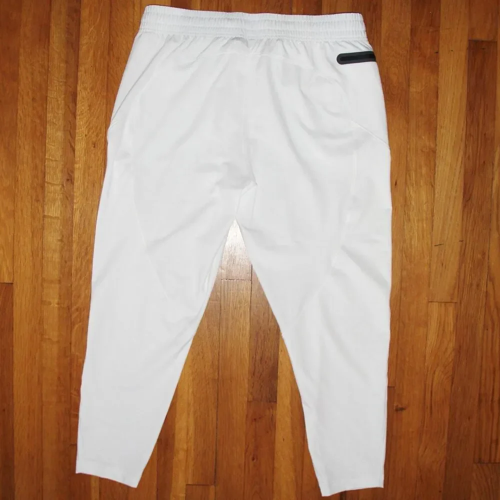 Under Armour UA Unstoppable Hybrid Pants Womens L White Loose Fit